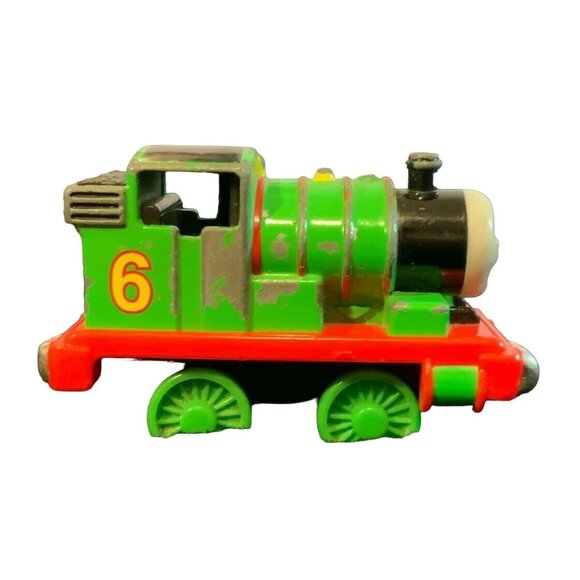 Vintage Thomas & Friends Percy Die-Cast Metal Train Engine Toy - Picture 2 of 5